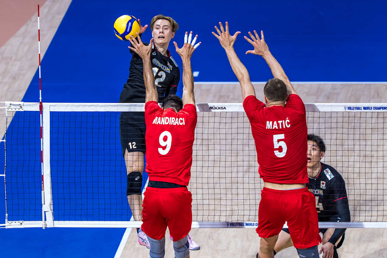 出局, 日本男排惨, 界第